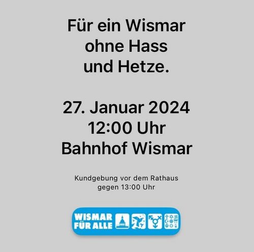 Demo für eine bunte Gesellschaft, Menschenrechte und Demokratie