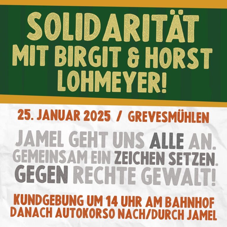 Solidarität gegen Rechts in Jameln