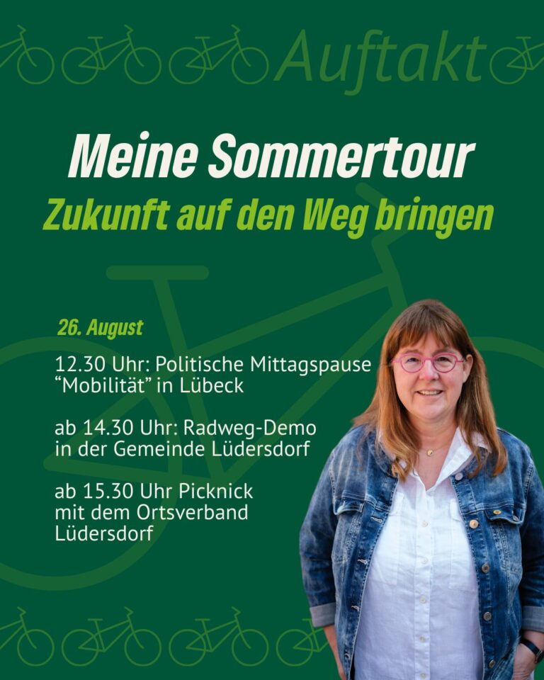 Jutta Wegner auf Sommertour in NWM