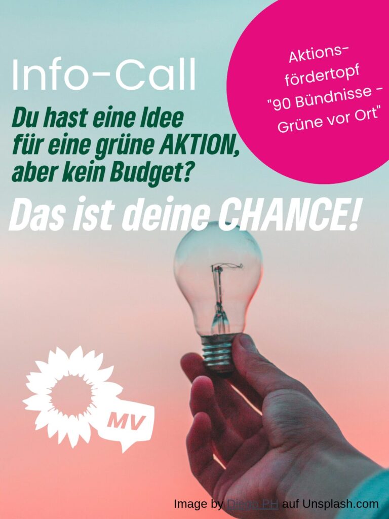 Deine Idee. Unser Fördertopf. Gemeinsam Grün sichtbar machen