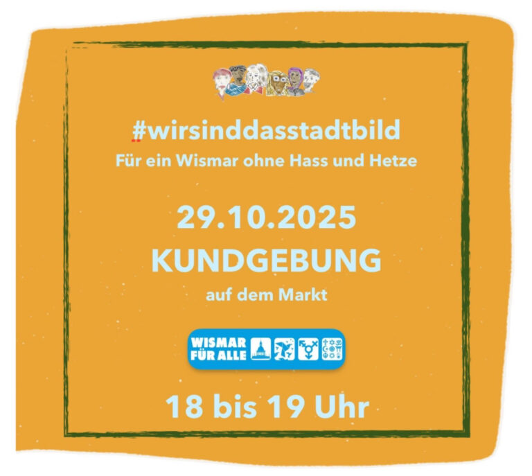 Gemeinsam auf die Straße: Wir sind das Stadtbild!
